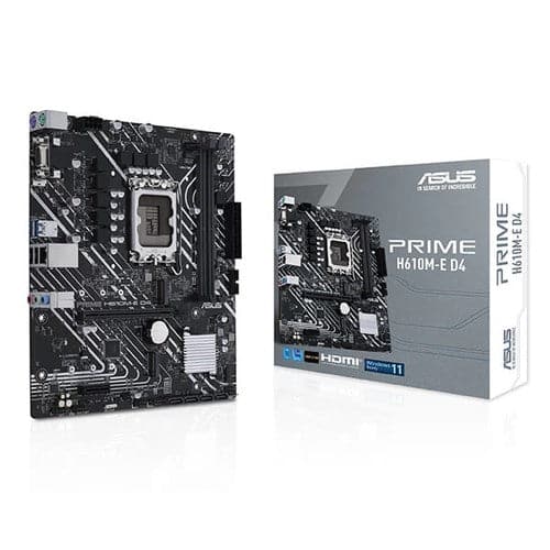 ASUS Prime H610M-E DDR4 Intel Motherboard - Byte Baazar