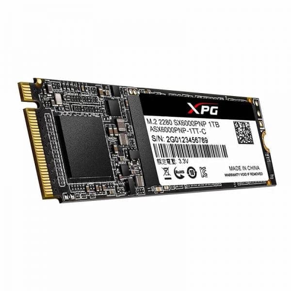 ADATA XPG SX6000 Pro 1TB M.2 NVME Gen3 Solid State Drive ( SSD ) - Byte Baazar