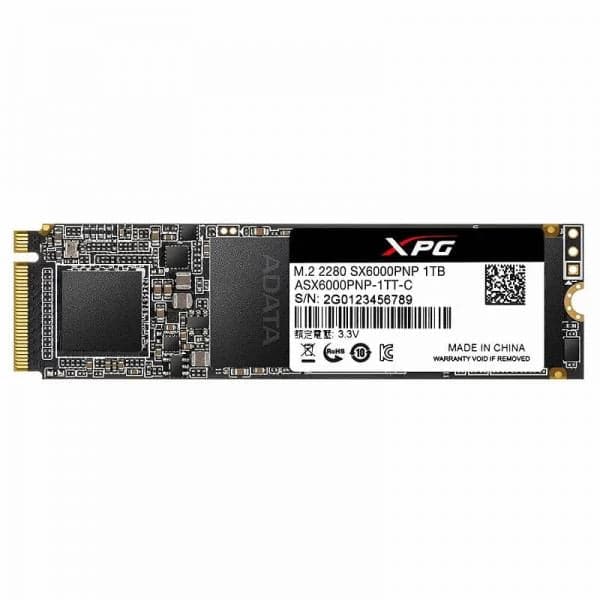 ADATA XPG SX6000 Pro 1TB M.2 NVME Gen3 Solid State Drive ( SSD ) - Byte Baazar