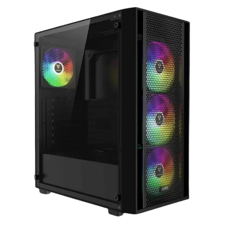 GAMDIAS Aura GC2 Elite V2 ARGB ATX Mid Tower Cabinet ( Black ) - Byte Baazar