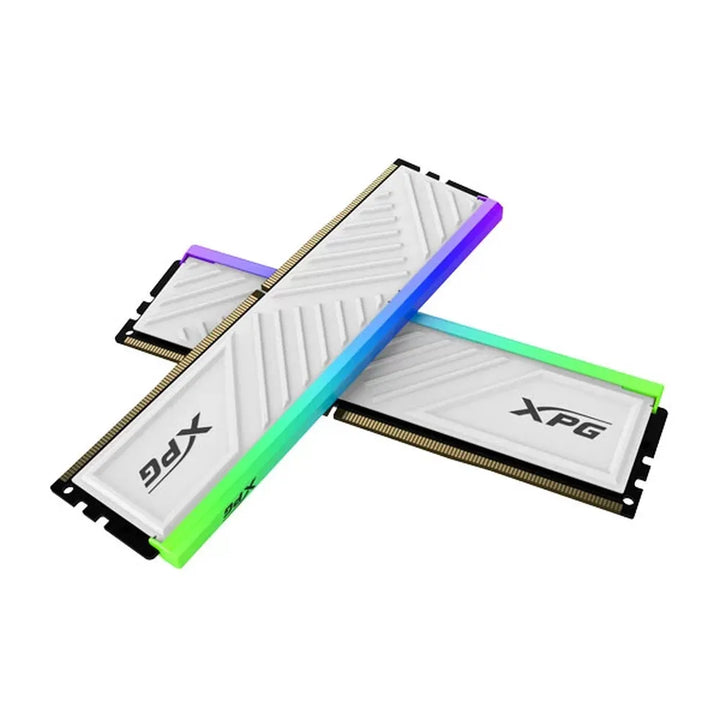 ADATA XPG Spectrix D35G RGB 64GB ( 32GB x 2 ) 3200MHz DDR4 RAM (White) - Byte Baazar