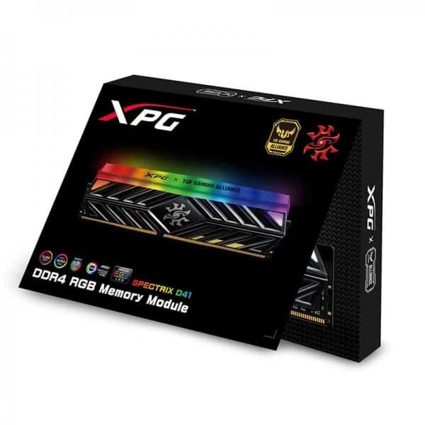 ADATA XPG Spectrix D41 TUF RGB 16GB ( 8GB x 2 ) 3200MHz DDR4 RAM - Byte Baazar