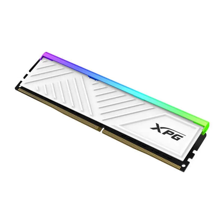 ADATA XPG Spectrix D35G RGB 8GB ( 8GB x 1 ) 3200MHz DDR4 RAM (White) - Byte Baazar