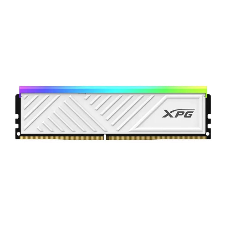 ADATA XPG Spectrix D35G RGB 8GB ( 8GB x 1 ) 3200MHz DDR4 RAM (White) - Byte Baazar