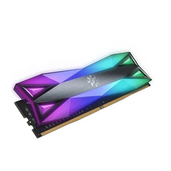 ADATA XPG Spectrix D60G RGB 16GB ( 16GB x 1 ) 3600MHz DDR4 RAM - Byte Baazar