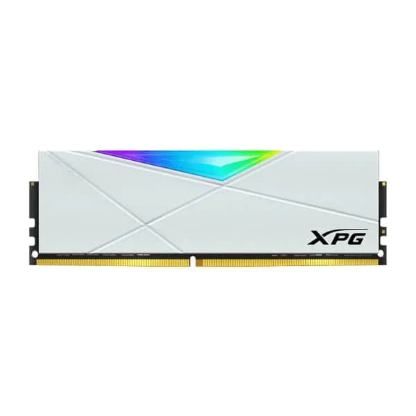 ADATA XPG Spectrix D50 RGB 32GB ( 32GB x 1 ) 3600MHz DDR4 RAM ( White ) - Byte Baazar