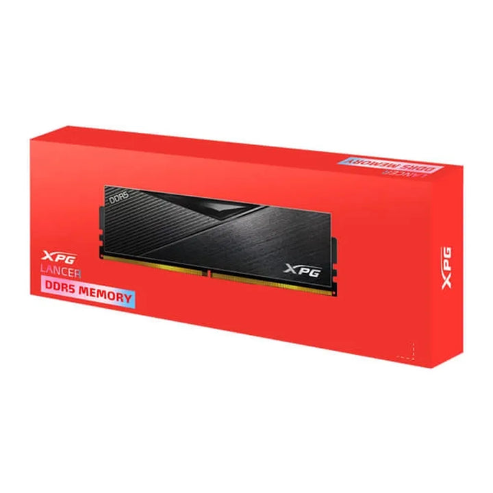 ADATA XPG Lancer 16GB ( 16GB x 1 ) 5200MHz DDR5 RAM (Black) - Byte Baazar