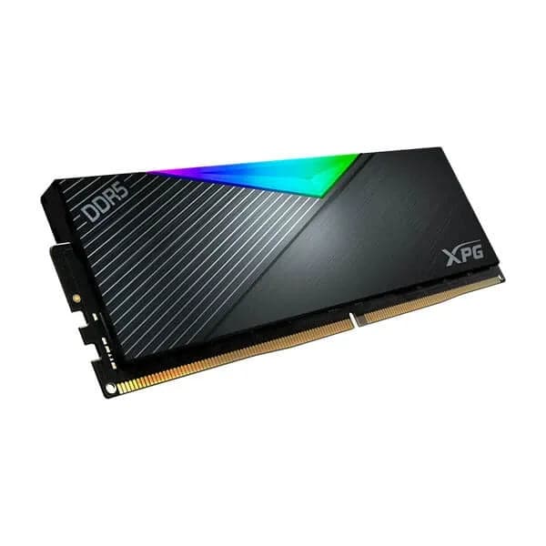 ADATA XPG Lancer RGB 16GB ( 16GB x 1 ) 5200MHz DDR5 RAM ( Black ) - Byte Baazar