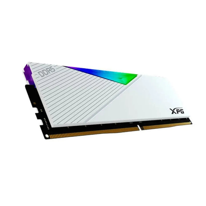 ADATA XPG Lancer RGB 32GB ( 32GB x 1 ) 6000MHz DDR5 RAM ( White ) - Byte Baazar