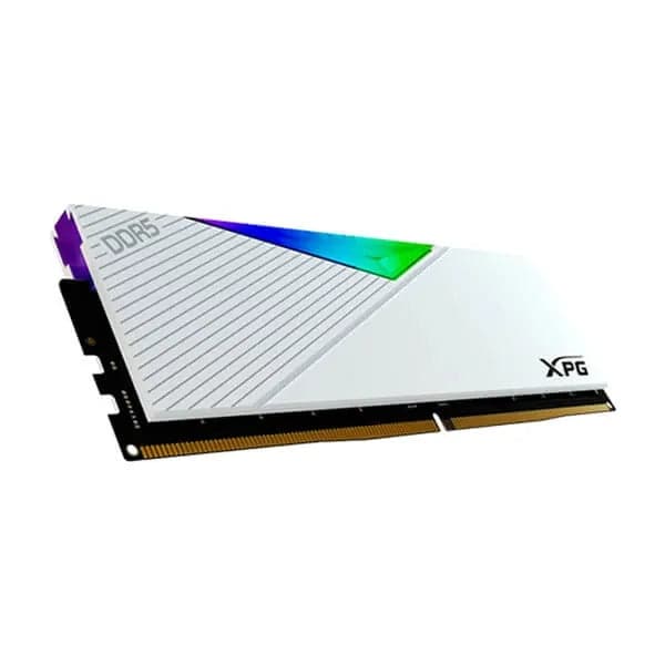 ADATA XPG Caster RGB 16GB ( 16GB x 1 ) 6000MHz DDR5 RAM ( White ) - Byte Baazar