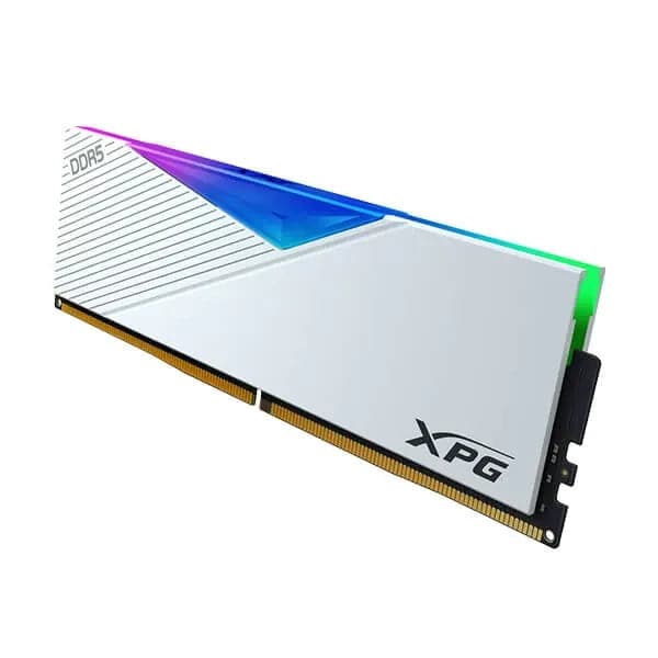 ADATA XPG Caster RGB 16GB ( 16GB x 1 ) 6000MHz DDR5 RAM ( White ) - Byte Baazar