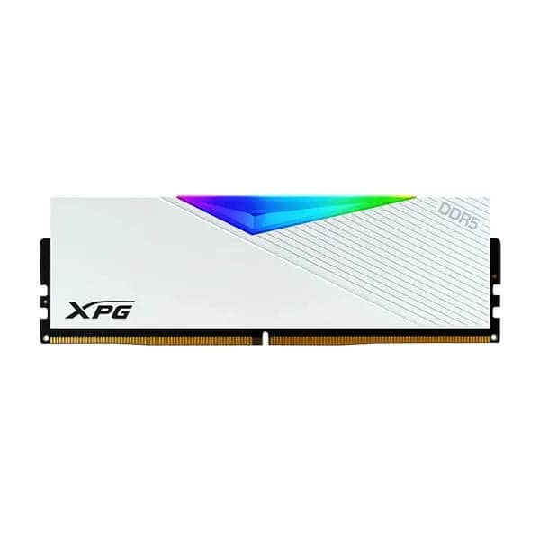 ADATA XPG Caster RGB 16GB ( 16GB x 1 ) 6000MHz DDR5 RAM ( White ) - Byte Baazar