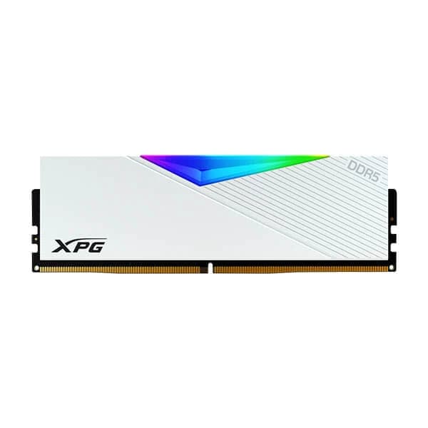 ADATA XPG Lancer RGB 16GB ( 16GB x 1 ) 6000MHz DDR5 RAM ( White ) - Byte Baazar