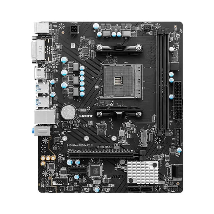 MSI B450M-A Pro Max II DDR4 AMD Motherboard - Byte Baazar