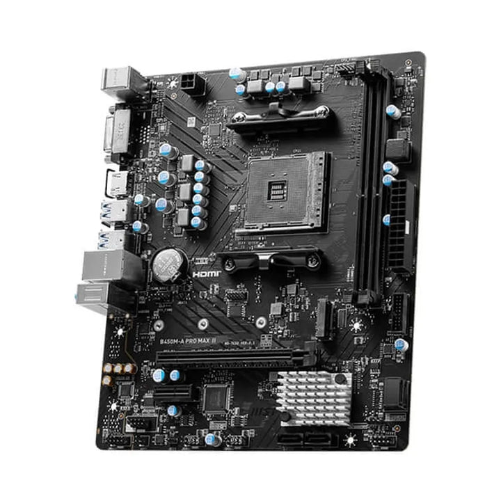 MSI B450M-A Pro Max II DDR4 AMD Motherboard - Byte Baazar