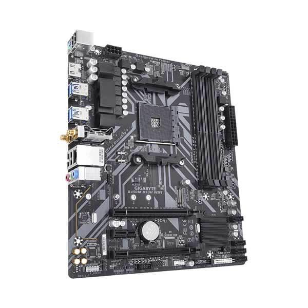 GIGABYTE B450M DS3H Wifi DDR4 AMD Motherboard - Byte Baazar