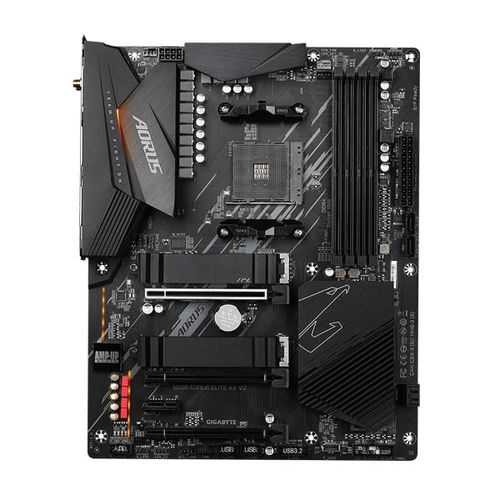 GIGABYTE B550 Aorus Elite AX V2 Wifi DDR4 AMD Motherboard - Byte Baazar