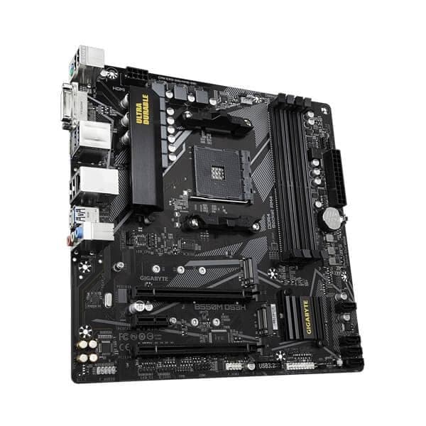 GIGABYTE B550M DS3H AM4 DDR4 AMD Motherboard - Byte Baazar