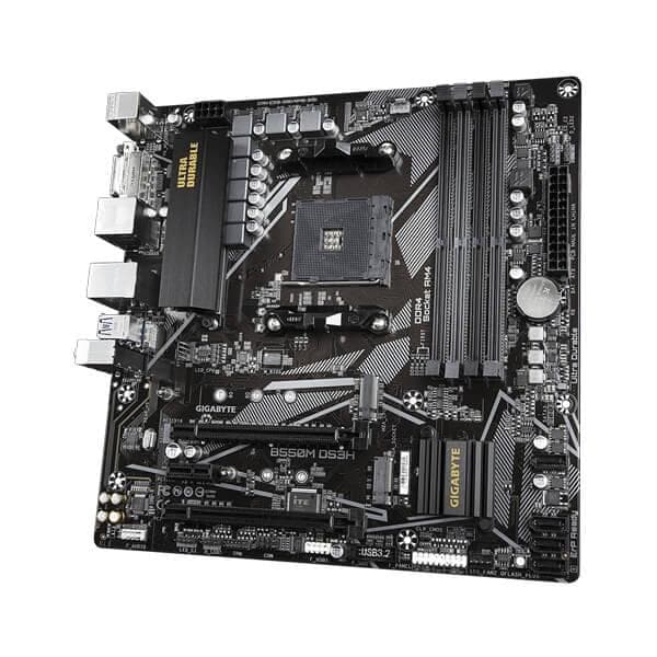 GIGABYTE B550M DS3H AM4 DDR4 AMD Motherboard - Byte Baazar