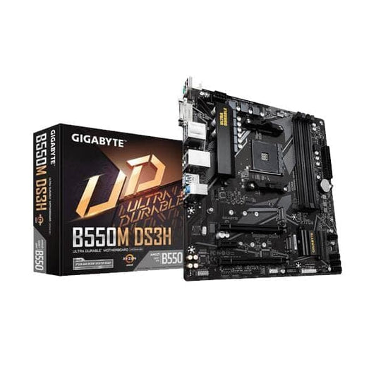 GIGABYTE B550M DS3H AM4 DDR4 AMD Motherboard - Byte Baazar