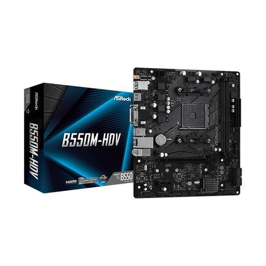 ASROCK B550M-HDV DDR4 AMD Motherboard - Byte Baazar