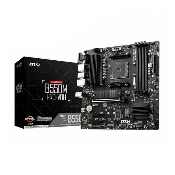 MSI B550M Pro-VDH DDR4 AMD Motherboard - Byte Baazar