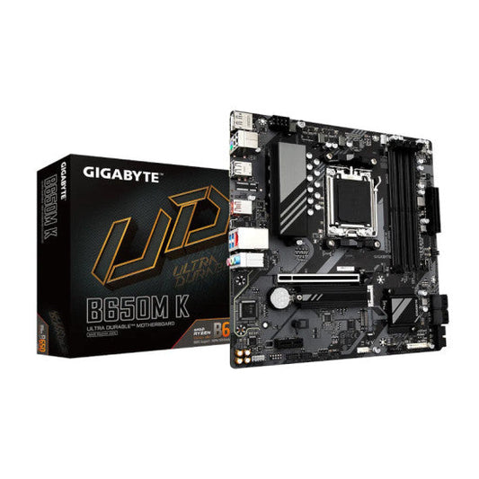 GIGABYTE B650M K DDR5 AMD Motherboard - Byte Baazar