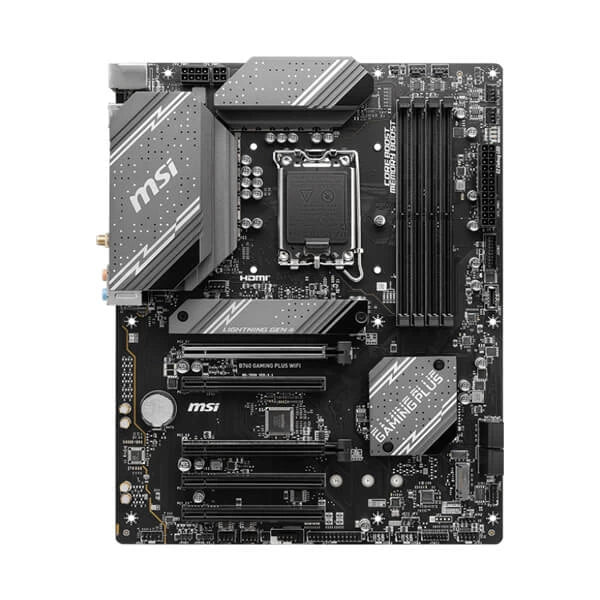 MSI B760 Gaming Plus Wifi DDR5 Intel Motherboard - Byte Baazar