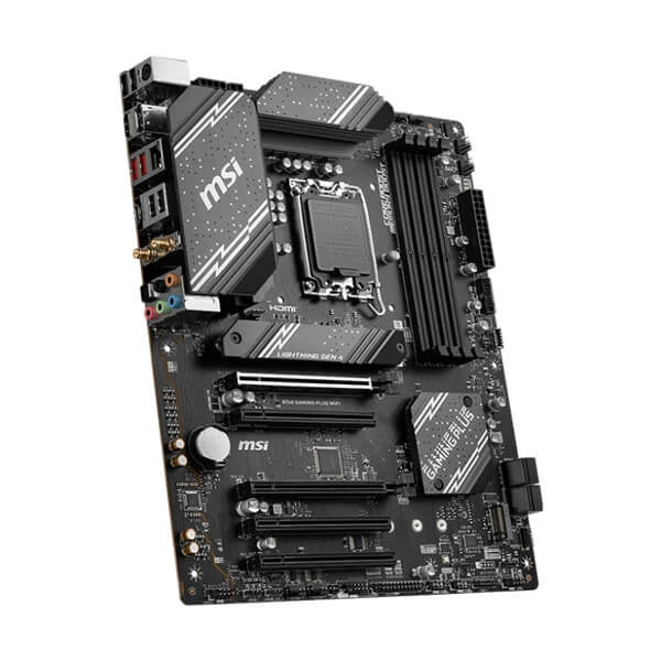 MSI B760 Gaming Plus Wifi DDR5 Intel Motherboard - Byte Baazar