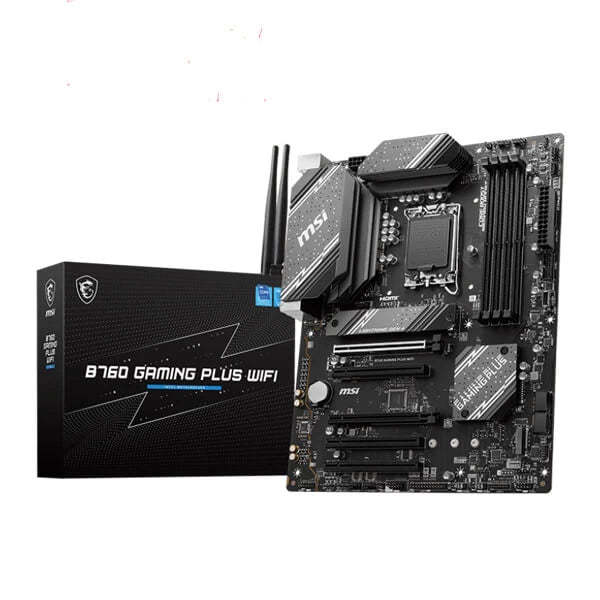 MSI B760 Gaming Plus Wifi DDR5 Intel Motherboard - Byte Baazar