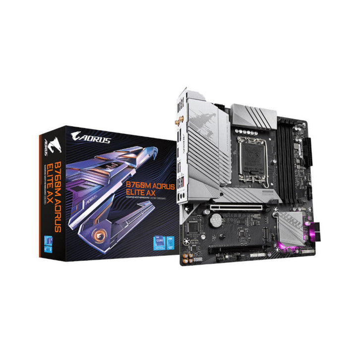 GIGABYTE B760M Aorus Elite AX DDR5 Intel Motherboard - Byte Baazar