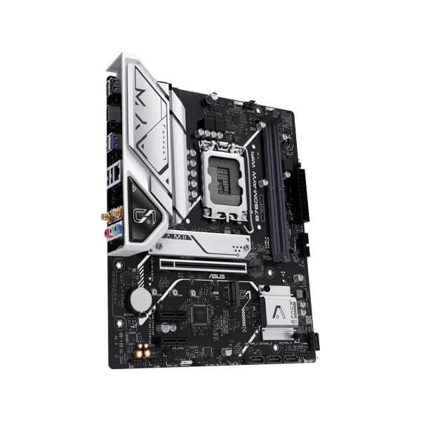 ASUS B760M-AYW WIFI DDR5 Intel Motherboard - Byte Baazar