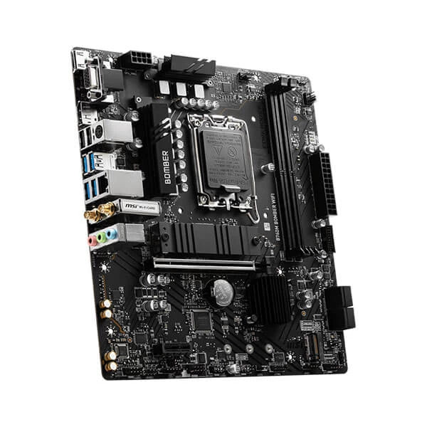 MSI B760M Bomber WIFI DDR5 Intel Motherboard - Byte Baazar