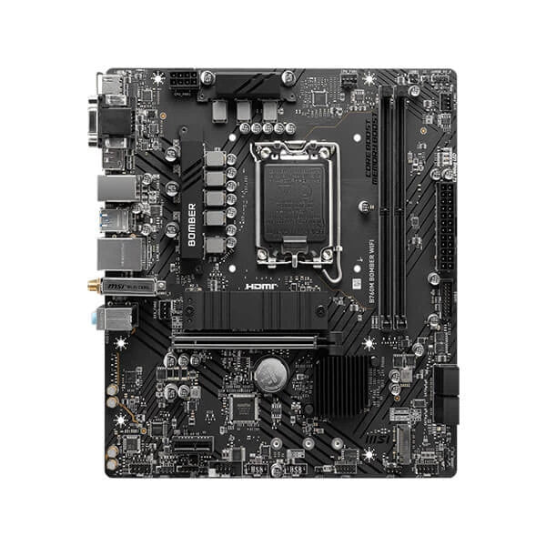 MSI B760M Bomber WIFI DDR5 Intel Motherboard - Byte Baazar