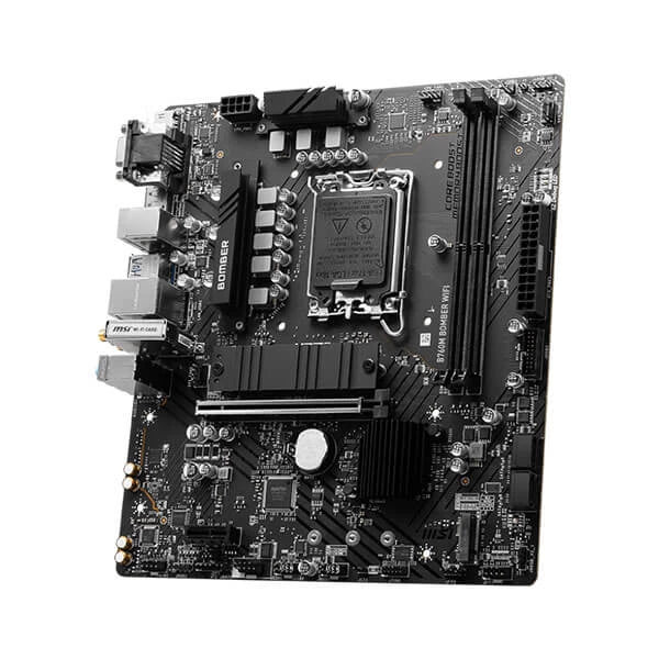 MSI B760M Bomber WIFI DDR5 Intel Motherboard - Byte Baazar