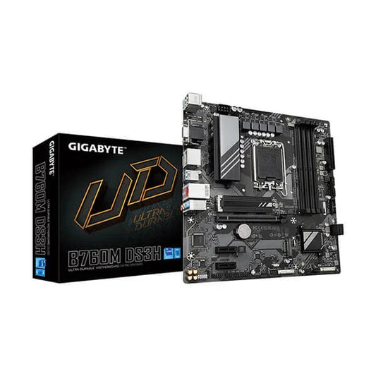 GIGABYTE B760M DS3H DDR5 Intel Motherboard - Byte Baazar