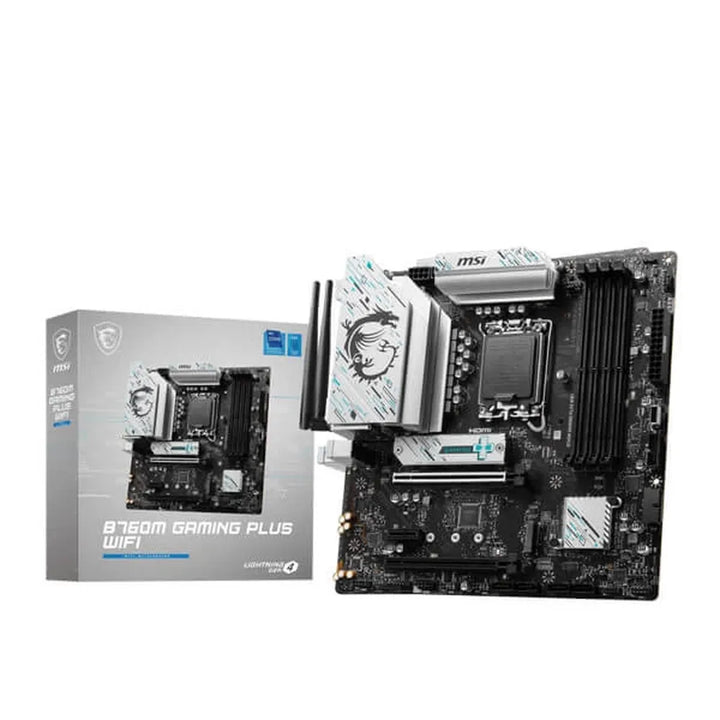 MSI B760M Gaming Plus Wifi DDR5 Intel Motherboard - Byte Baazar