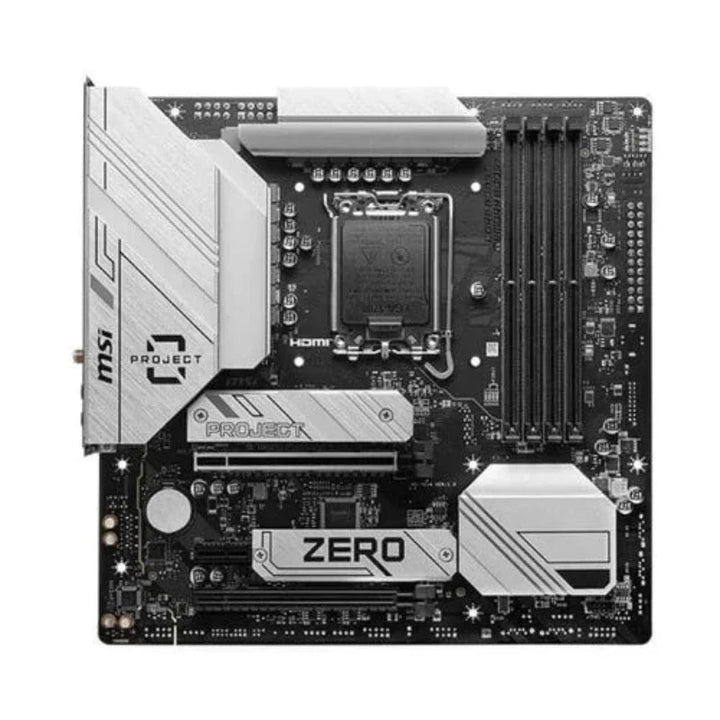 MSI B760M Project Zero WiFi DDR5 Intel Motherboard - Byte Baazar