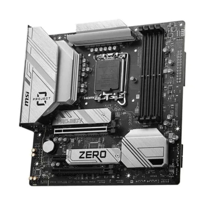 MSI B760M Project Zero WiFi DDR5 Intel Motherboard - Byte Baazar