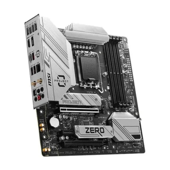 MSI B760M Project Zero WiFi DDR5 Intel Motherboard - Byte Baazar