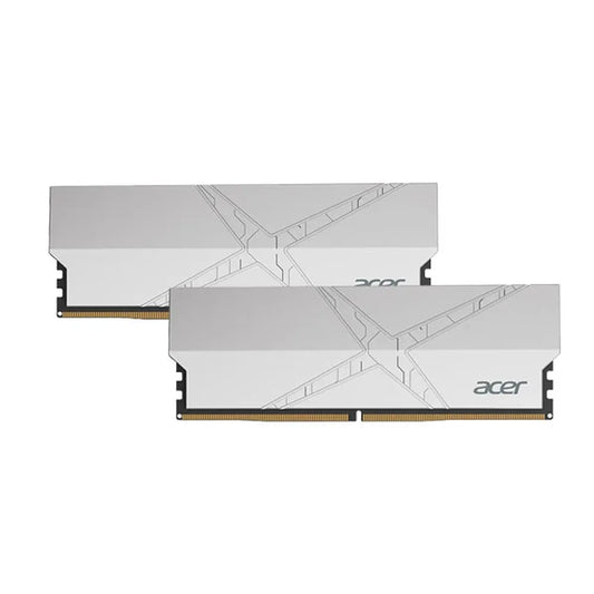 ACER HT200 32GB (16GBx2) DDR5 7200MHz Desktop RAM (Silver) - Byte Baazar