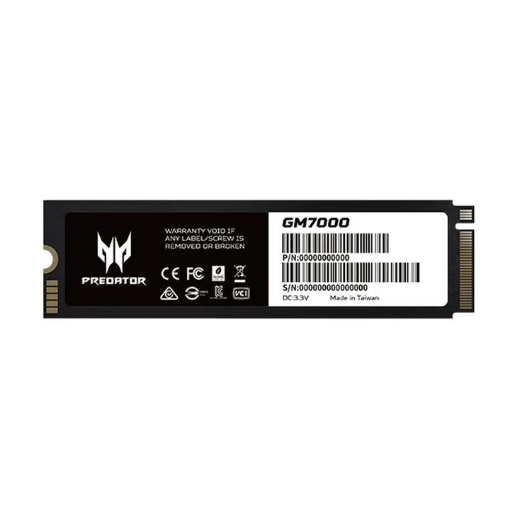 ACER Predator GM7000 512GB M.2 NVME Gen4 Solid State Drive (SSD) - Byte Baazar