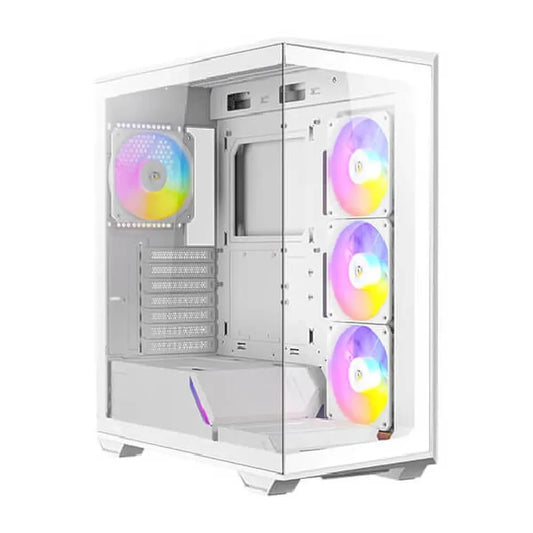 ANTEC C3 ARGB ATX Mid Tower Cabinet (White) - Byte Baazar