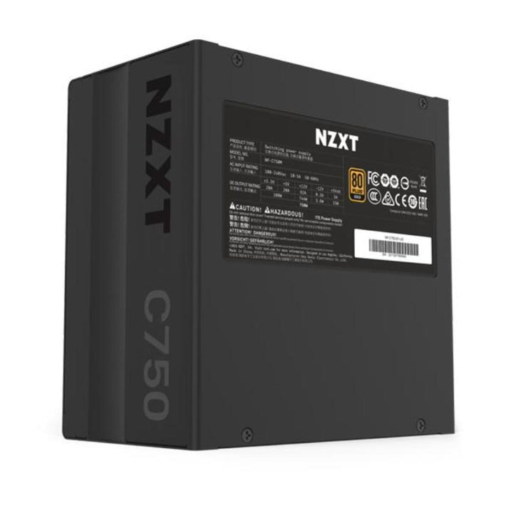 NZXT C750 750W 80 + Gold Fully Modular ATX 2.0 Power Supply - Byte Baazar