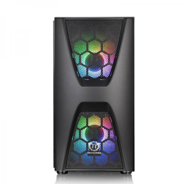 THERMALTAKE Commander C34 TG ARGB ATX Mid Tower Cabinet (Black) - Byte Baazar