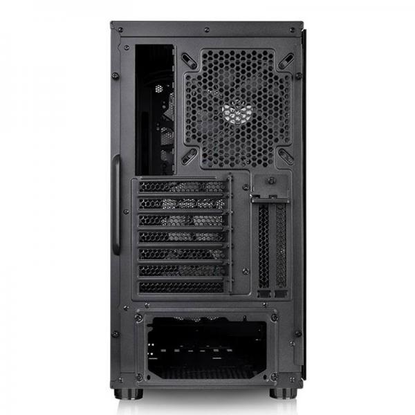 THERMALTAKE Commander C34 TG ARGB ATX Mid Tower Cabinet (Black) - Byte Baazar