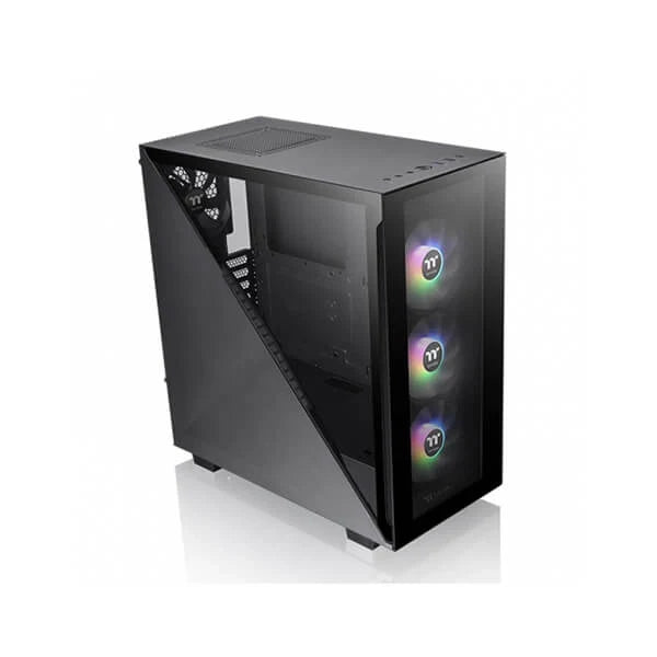 THERMALTAKE Divider 300 ARGB ATX Mid Tower Cabinet (Black) - Byte Baazar