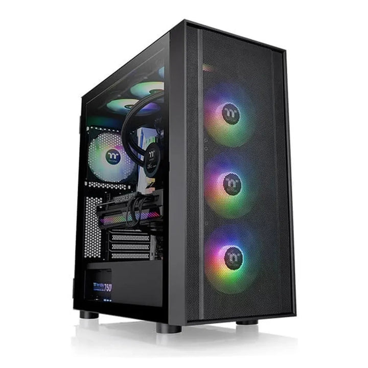 THERMALTAKE H570 ARGB EATX Mid Tower Cabinet (Black) - Byte Baazar