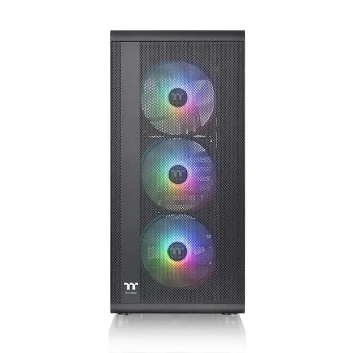 THERMALTAKE S200 ARGB ATX Mid Tower Cabinet (Black) - Byte Baazar