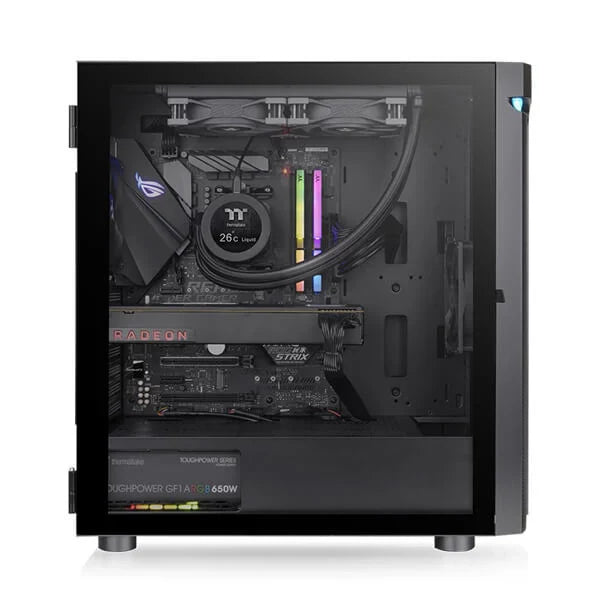 THERMALTAKE H590 ARGB EATX Mid Tower Cabinet (Black) - Byte Baazar